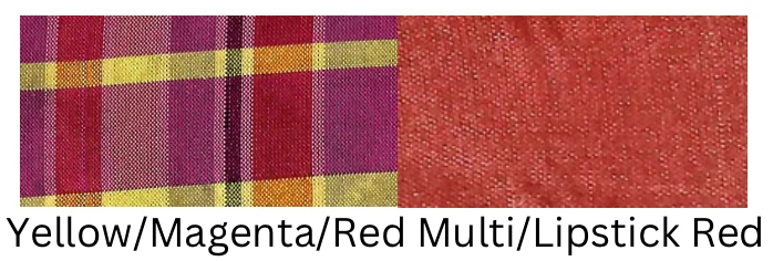 yellow/magenta/red multi