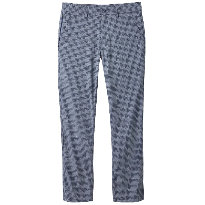 Brixton - Choice Taper Mens Chino Pants Joe Blue/Grey Houndstooth