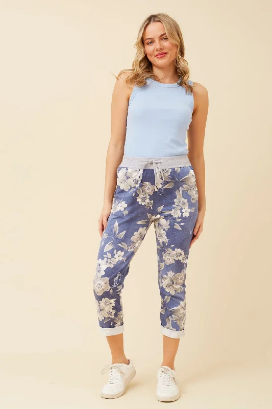 JANJA FLORAL JOGGER PANTS