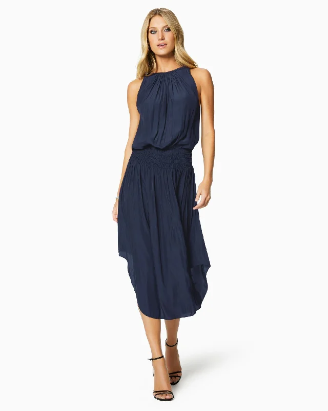 Audrey Dress - Navy