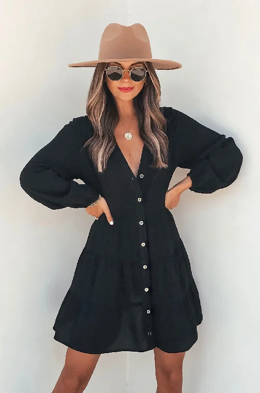 Daydream Long Sleeve Shirt Dress