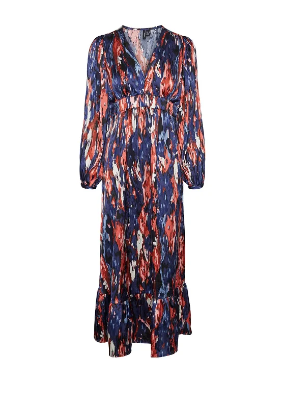 Vero Moda EA V-Neck Maxi Dress, Astral Aura