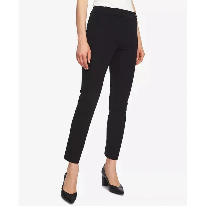 1.STATE Women's Stretch Twill Slim Ankle Pants Black