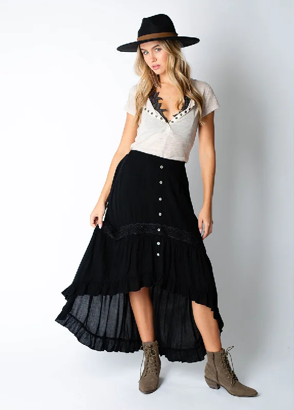 Alizah Skirt in Black