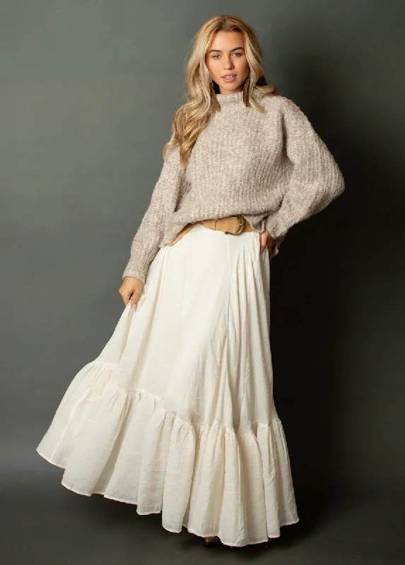 Annah Skirt in Cream