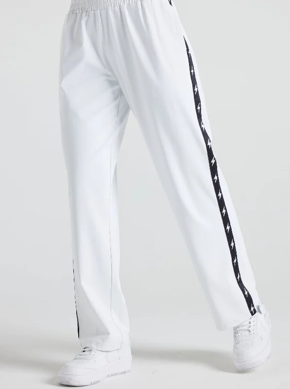 Bolt Tack Pant - White/Black