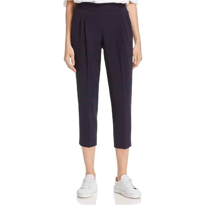 Dylan Gray Womens Pull On Pleat Casual Cropped Pants