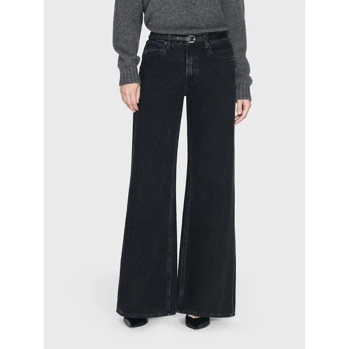 Frame Women's Easy Wide Flare Jeans Inkwell