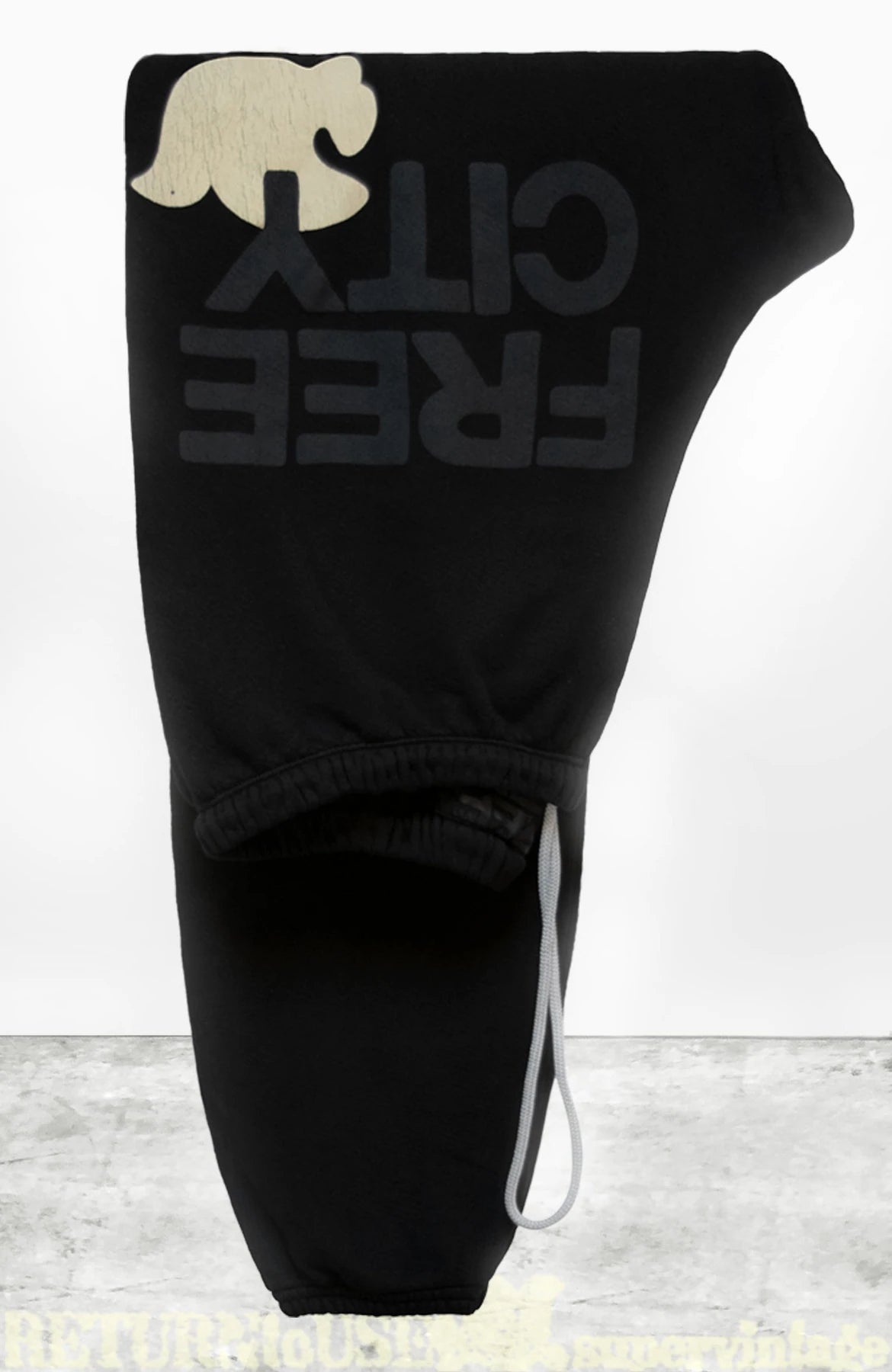 FreeCityLarge Sweatpant - Black Space Cream