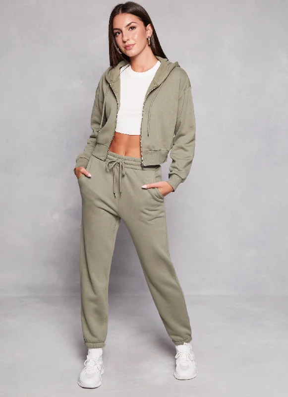 Drawstring Pocket Sweatpants