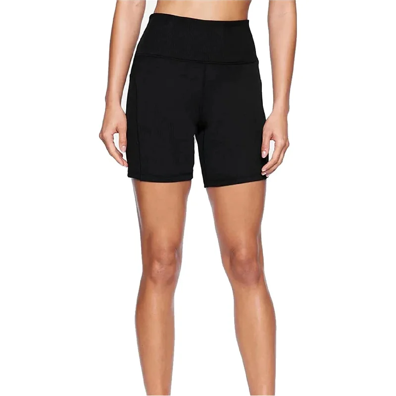 Hurley Womens Rib Biker Casual Walking Shorts