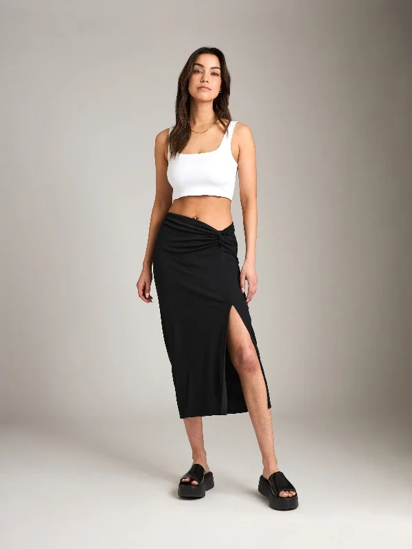 Luella Ruched Skirt