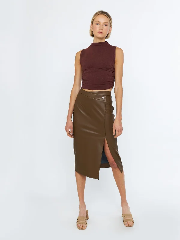 Seluna Wrap Midi Skirt