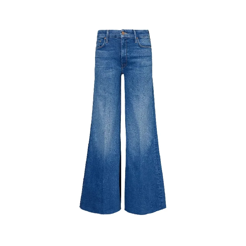 Mother Women's The Roller Fray Jeans Work Hard Play Hard