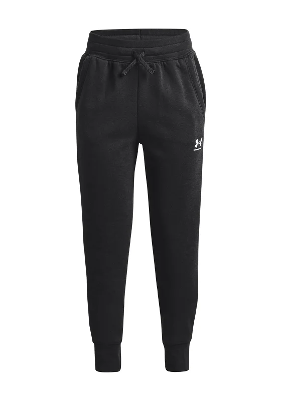 Under Armour Girls Rival Fleece Joggers, Black