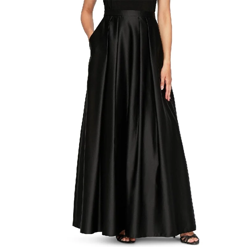 Alex Evenings Women's Petite Ballgown Skirt Black Size Extra Large - X-Large