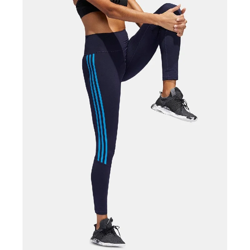 Adidas Women's Fitness Yoga Athletic Leggings Navy S Dark Blue Size Small