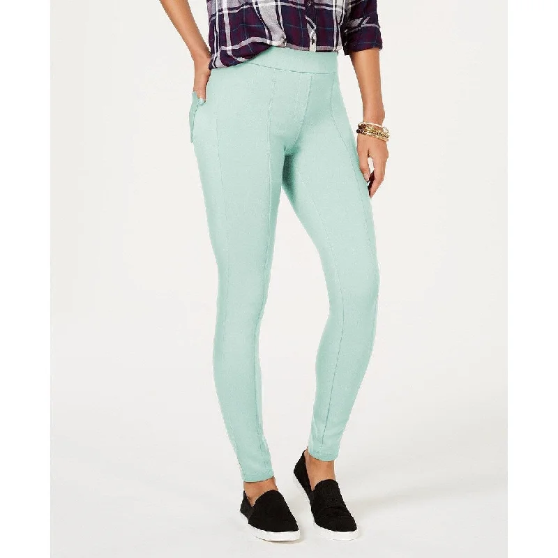 Style & Co Women's Petite Ponte Leggings Mint Size P/P