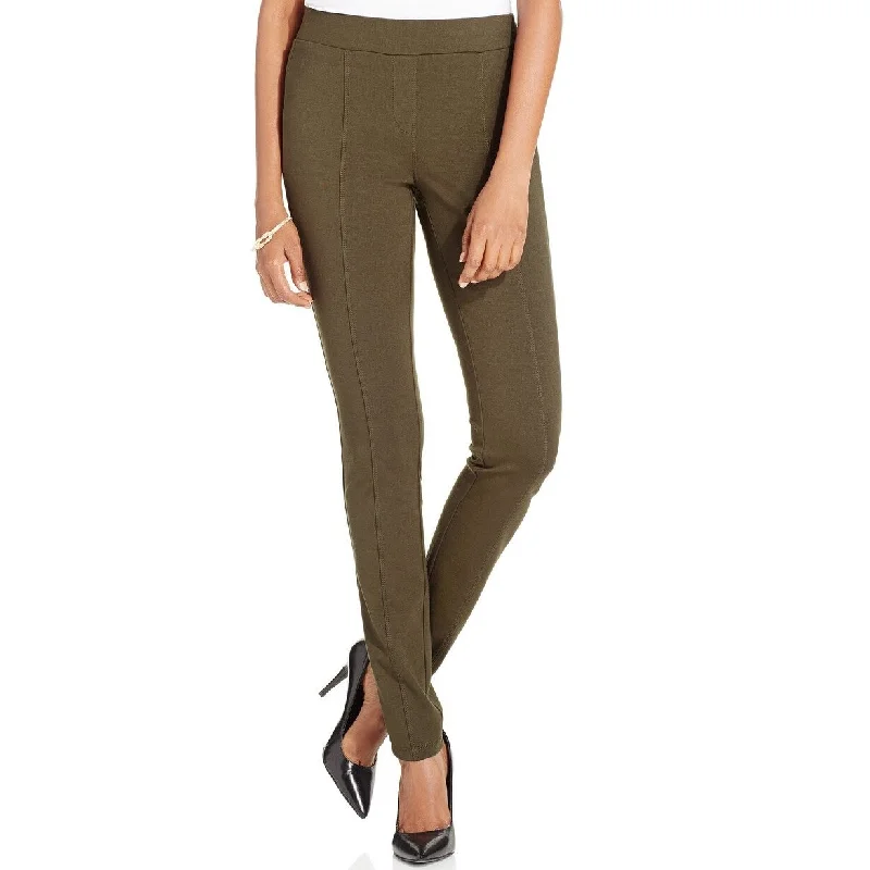 Style & Co Women's Ponte Leggings Evening Olive Size Extra Small - X-Small